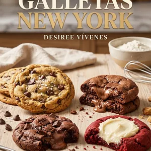 Imagen de portada para Ebook Recetario Exclusivo: Galletas New York by Maxi Dulces