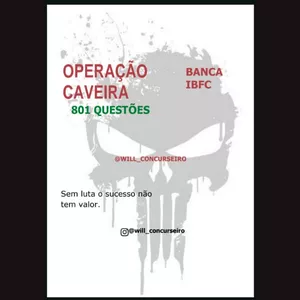 Imagem de capa para o Ebook 🛑OPERAÇÃO CAVEIRA IBFC🛑