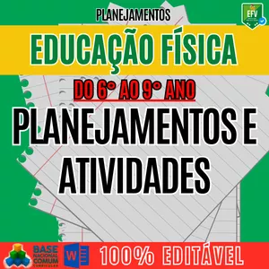 Imagem de capa para o Curso online PLANEJAMENTO E ATIVIDADES ED. FÍSICA | 6° AO 9° ANO | BNCC 2026