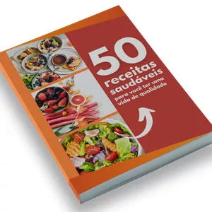 Imagem do curso 50 receitas saudáveis para mudar de vida!