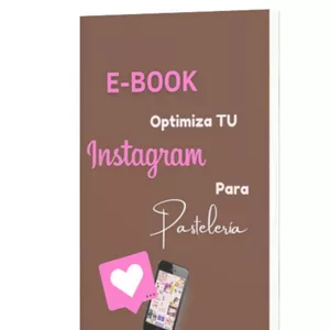 Imagem principal do produto Ebook Optimiza tu Instagram para Pastelería