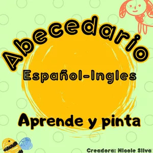 Imagen de portada para Ebook Abecedario de la A-Z (español-Ingles)