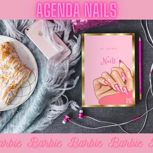 Imagen de portada para Ebook "Agenda de Éxito para Manicuristas: Organiza, Inspira y Triunfa en tu Negocio"