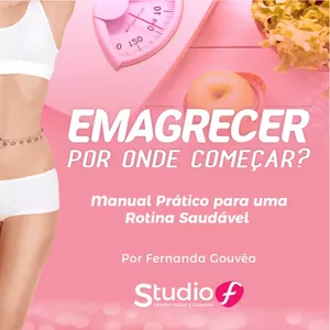 Imagem de capa para o Ebook Emagrecer, por onde começar?