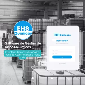 Imagem de capa para o Curso online EHS Químicos - Sistema de Gestão de Riscos Químicos 