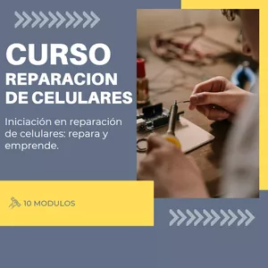 Imagen de portada para Curso online Curso de Reparacion de Celulares