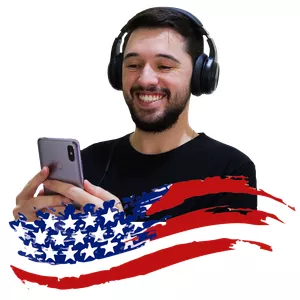 Imagem de capa para o Curso online Biblioteca de áudios em inglês - Gabriel Becker