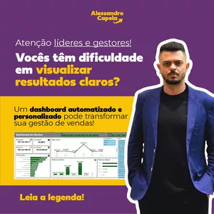 Imagem de capa para o Curso online DASH AUTOMATIZADO E PERSONALIZADO