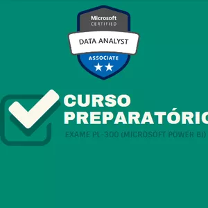 Imagem de capa para o Curso online Curso preparatório para o exame PL-300 (Power BI)