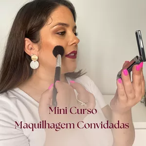 Imagem de capa para o Curso online Mini Curso Maquilhagem Convidadas 