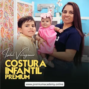 Imagen de portada para Curso online Costura Infantil Premium.