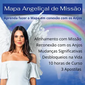 Imagem de Curso Leitura Mapa Angelical de Missão  criado por MICHELLE GIL na hotmart
