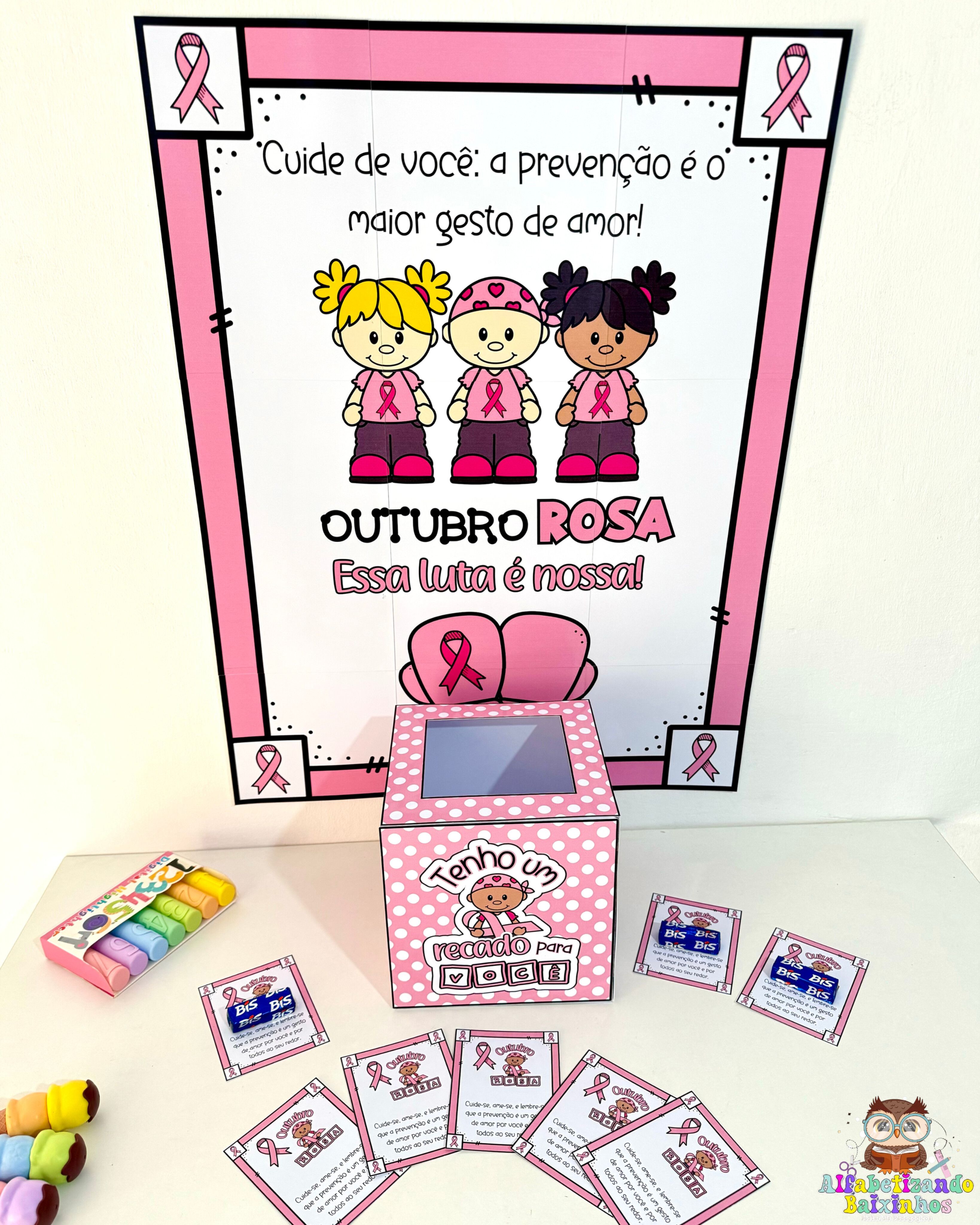 Recadinhos Outubro Rosa