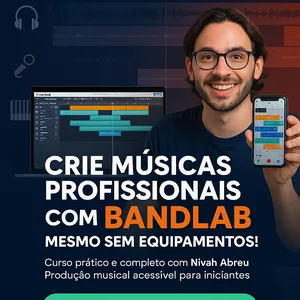 Imagem de capa para o Curso online CURSO BANDLAB PARA PC | PRÁTICO E COMPLETO