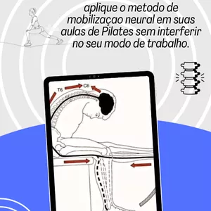 Imagem de capa para o Ebook Mobilização Neural No Pilates 