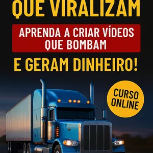Imagem de capa para o Ebook CAMINHÕES QUE VIRALIZAM E GERAM DINHEIRO 