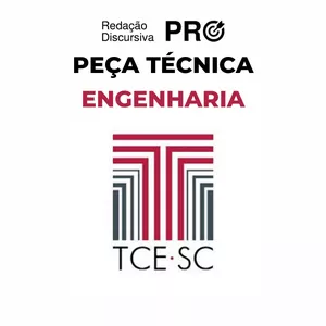 Imagem de capa para o Curso online Peça Técnica TCE SC Engenharia 