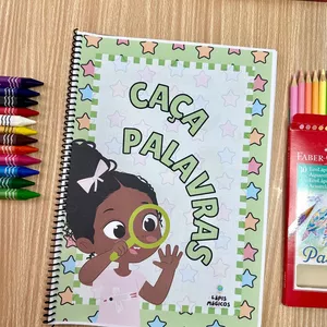 Imagem de capa para o Ebook Apostila Caça-Palavras 