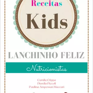 Imagem de capa para o Ebook E-book kids LANCHINHO FELIZ