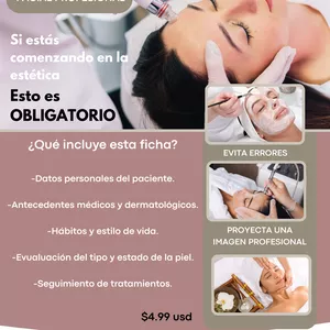 Imagen de portada para Ebook Ficha Clinica Facial 