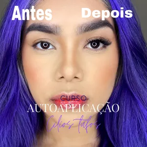 Imagem de capa para o Curso online Curso autoaplicação de cílios tufos.