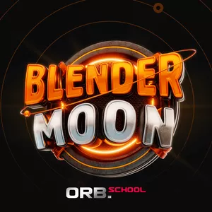 Imagem de capa para o Curso online Blender Moon - Orbital