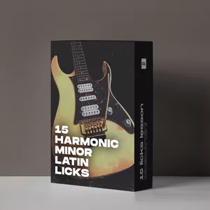 Imagem principal do produto 15 Harmonic Minor Latin Licks Lesson