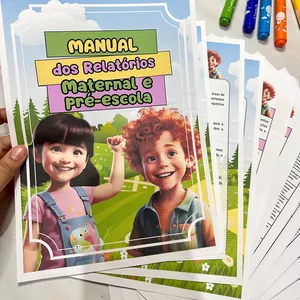 Imagem de capa para o Ebook Manual dos Relatórios: Maternal &amp; Pré - Escola