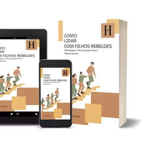 Imagem de capa para o Ebook Como Lidar com Filhos Rebeldes - Estratégias e Técnicas para Pais e Responsáveis