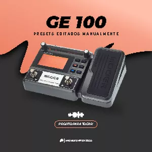 Imagem de capa para o Curso online Mooer GE100 (Presets)