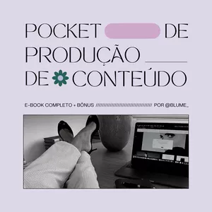 Imagem de capa para o Ebook Pocket de Produção de Conteúdo