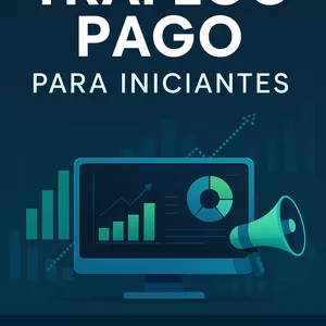 Imagem de capa para o Ebook E-book Tráfego Pago para Iniciantes – Do Zero à Primeira Campanha Lucrativa