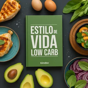 Imagem de capa para o Ebook Estilo de vida low carb 