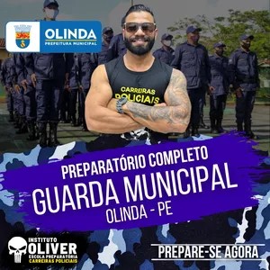 Imagem do curso 👮‍♂️ Preparatório Completo GUARDA MUNICIPAL de Olinda Pernambuco  👮‍♂️ GCM - Instituto Óliver
