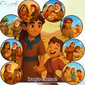 Imagem de capa para o Ebook Luva de História - Isaque e Ismael