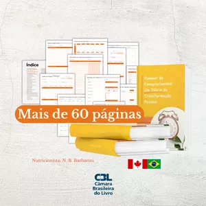 Imagem de capa para o Ebook Planner de Emagrecimento: Um Diário de Transformação Pessoal