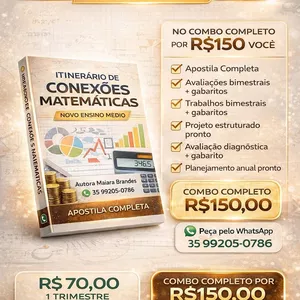 Imagem de capa para o Ebook Conexões matemáticas - Novo Ensino Médio - 1°Trimestre