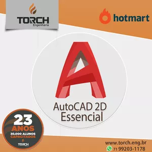 Imagem de capa para o Curso online AutoCAD 2D Essencial