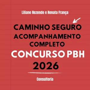 Imagem do curso PND + Concurso PBH 2026/2027 Um acompanhamento completo da preparação para a prova até a homologação do concurso