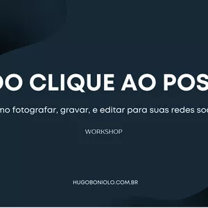 Imagem do curso Do clique ao post