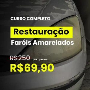 Imagem de capa para o Curso online Fature com Restauração de Faróis