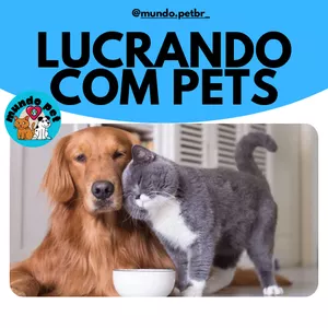 Imagem de capa para o Ebook LUCRANDO COM PETS
