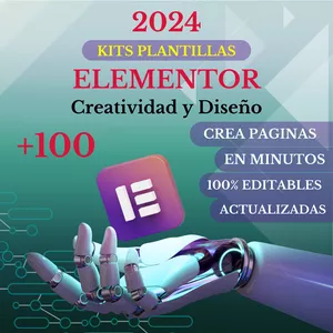 Imagen de portada para Curso online ¡Libera tu Creatividad! Pack Exclusivo de +100 Plantillas para Elementor Pro