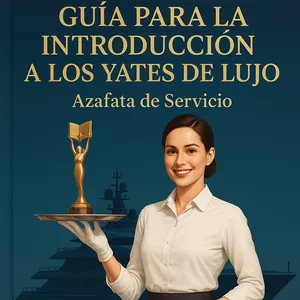 Imagen de portada para Ebook Guía para la introducción a los yates de lujo - Azafata de Servicio