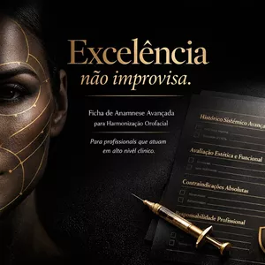 Imagem de capa para o Ebook TCLE +Modelo de Ficha De Anamnese Facial Para Toxina Botulínica (botox) 