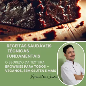 Imagem de capa para o Curso online Brownie Perfeito: O Guia Completo