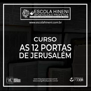Imagem de capa para o Curso online AS 12 PORTAS DE JERUSALÉM 