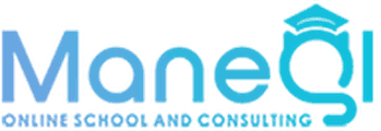 Maneql's orientation logo