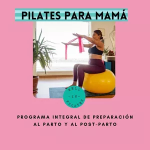 Imagen de portada para Curso online Pilates para mamá. 