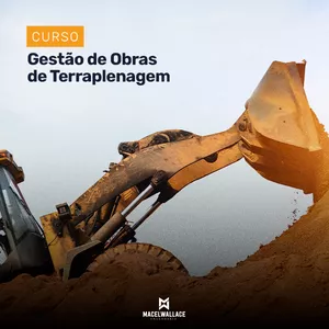 Imagem CURSO DE GESTÃO DE OBRAS DE TERRAPLENAGEM